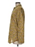 J. McLaughlin 100% Cotton Paisley Yellow Long Sleeve Button-Down Shirt Size M - photo 5