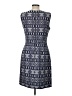 Halogen 100% Polyester Argyle Blue Casual Dress Size 16 - photo 2