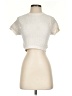 Feathers Ivory Short Sleeve Turtleneck Size Sm - Med - photo 1