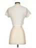 Feathers Ivory Short Sleeve Turtleneck Size Sm - Med - photo 2