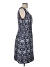 Halogen 100% Polyester Argyle Blue Casual Dress Size 16 - photo 4