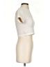Feathers Ivory Short Sleeve Turtleneck Size Sm - Med - photo 4