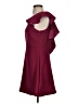 BCBGeneration 100% Polyester Solid Burgundy Cocktail Dress Size 4 - photo 5
