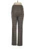 Van Heusen Plaid Brown Dress Pants Size 8 - photo 2