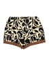 Sanctuary 100% Rayon Print Brown Shorts Size M - photo 2