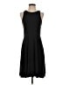Athleta Solid Black Casual Dress Size S - photo 1