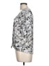 I.N. Studio White Short Sleeve Blouse Size L - photo 5