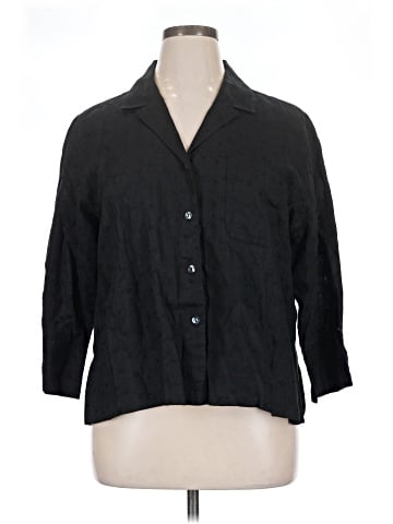 Chico's Design 3/4 Sleeve Button-Down Shirt (view 1)
