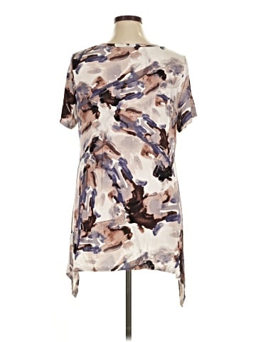 LOGO by Lori Goldstein Short Sleeve Top (view 2)