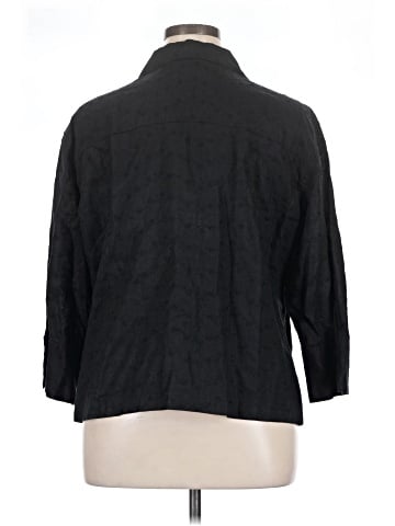 Chico's Design 3/4 Sleeve Button-Down Shirt (view 2)