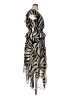 Kensie Animal Print Zebra Print Black Cocktail Dress Size 14 - photo 4