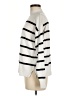 Old Navy Stripes Ivory Turtleneck Sweater Size M - photo 5