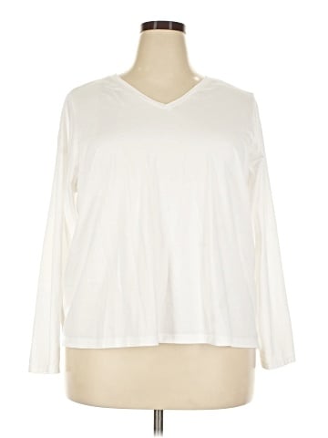 Lands' End 3/4 Sleeve T-Shirt (view 1)