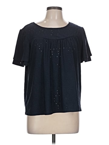 NANETTE Nanette Lepore Short Sleeve Blouse (view 1)