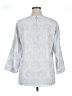 Akris Punto Blue 3/4 Sleeve Blouse Size 14 - photo 2