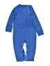 L.L.Bean 100% Polyester Solid Blue Long Sleeve Onesie Size 12-18 mo - photo 1
