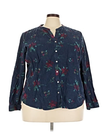 L.L.Bean 3/4 Sleeve Blouse (view 1)