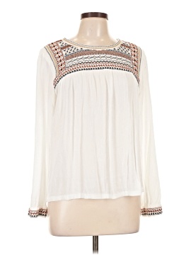 Garnet Hill Long Sleeve Blouse