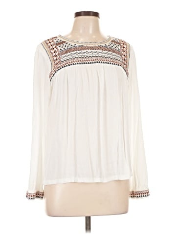 Garnet Hill Long Sleeve Blouse (view 1)