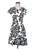 Parker Animal Print White Casual Dress Size S - photo 1