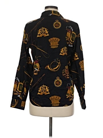 Lauren by Ralph Lauren Long Sleeve Button-Down Shirt (view 2)