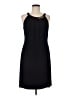 Ivanka Trump Solid Black Cocktail Dress Size M - photo 1