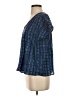 Madewell Blue Short Sleeve Blouse Size S - photo 5