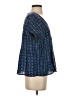Madewell Blue Short Sleeve Blouse Size S - photo 4