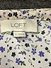 Ann Taylor LOFT Outlet 100% Polyester Ivory Long Sleeve Blouse Size S - photo 7