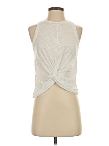 Aqua Sleeveless Top (view 1)