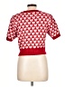 Zara Hearts Red Pullover Sweater Size L - photo 2