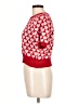 Zara Hearts Red Pullover Sweater Size L - photo 5