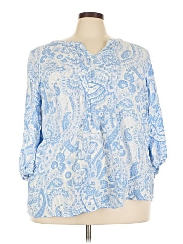 Talbots 3/4 Sleeve T-Shirt (view 1)