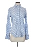 Cino Blue Long Sleeve Button-Down Shirt Size S - photo 1