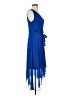 DKNY 100% Polyester Blue Cocktail Dress Size 6 - photo 4
