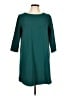 BB Dakota 100% Polyester Solid Teal Casual Dress Size L - photo 1
