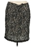 Requirements Animal Print Black Casual Skirt Size L - photo 1
