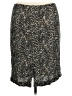 Requirements Animal Print Black Casual Skirt Size L - photo 2