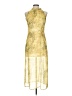 ZX Tie-dye Yellow Cocktail Dress Size L - photo 1