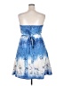 Torrid Tie-dye Blue Cocktail Dress Size 18 - photo 2