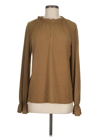 Adrianna Papell Long Sleeve Blouse (view 1)