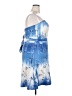 Torrid Tie-dye Blue Cocktail Dress Size 18 - photo 4