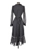 MICHAEL Michael Kors 100% Polyester Polka Dots Gray Casual Dress Size XXS - photo 2