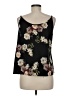 Amaryllis 100% Polyester Black Sleeveless Blouse Size M - photo 2