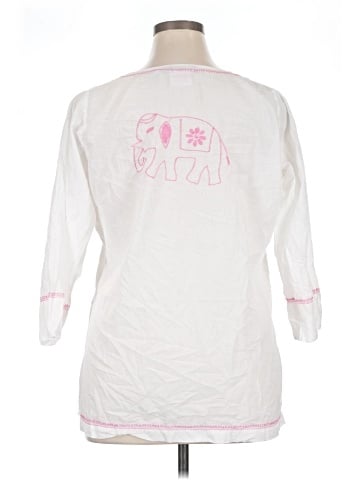Gretchen Scott Designs 3/4 Sleeve Blouse (view 2)