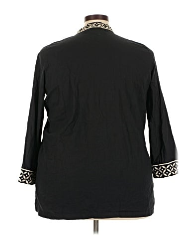 Ulla Popken 3/4 Sleeve T-Shirt (view 2)