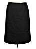 Le Suit 100% Cotton Solid Black Formal Skirt Size 12 Petite - photo 1