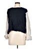 Autumn Cashmere Color Block Blue Pullover Sweater Size L - photo 1