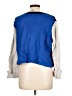 Autumn Cashmere Color Block Blue Pullover Sweater Size L - photo 2