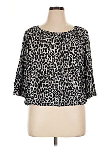 MICHAEL Michael Kors 3/4 Sleeve T-Shirt (view 1)